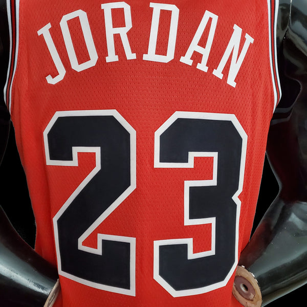 Michael Jordan 23 2022-23 Chicago Bulls Red Icon Edition Jersey Swingman -  Bluefink