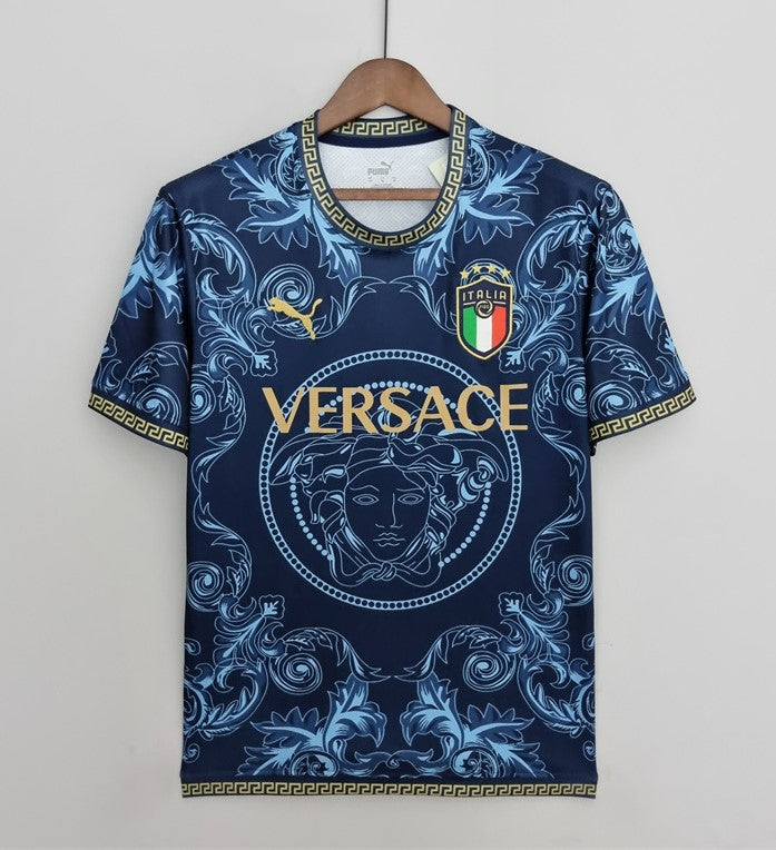 Italy x Versace Blue Limited Edition Jersey