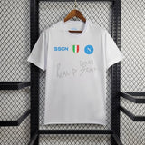 Napoli x Geolier White Special Edition Jersey 2024