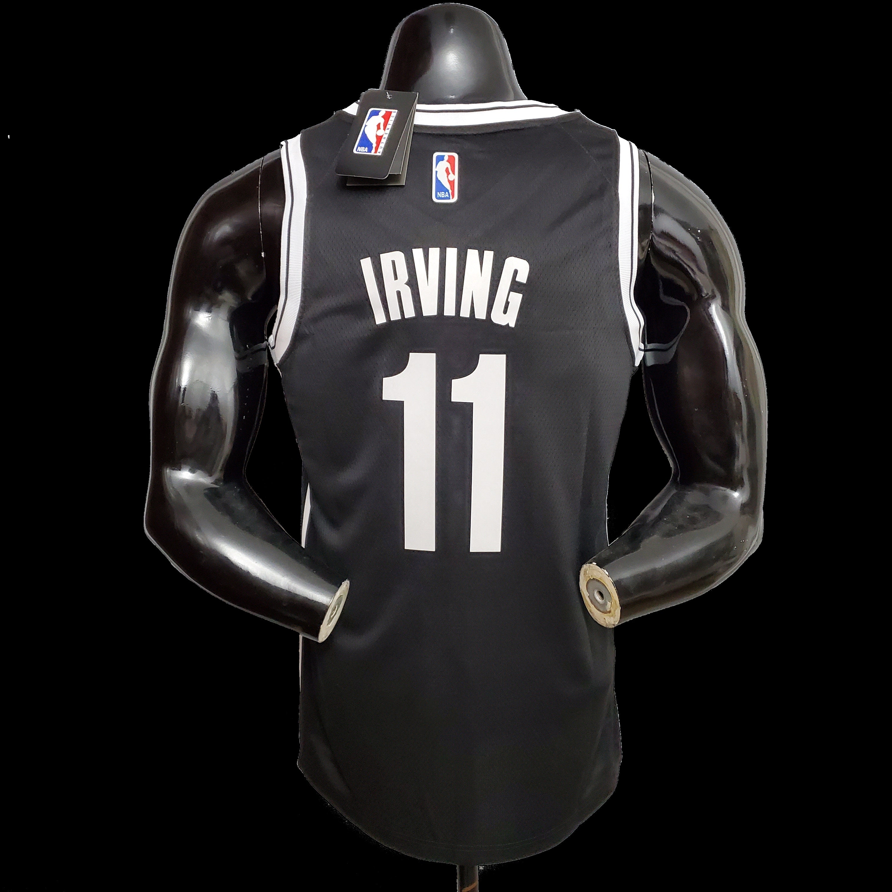 Kyrie Irving Authentic Signed Brooklyn Nets Nike Black Swingman