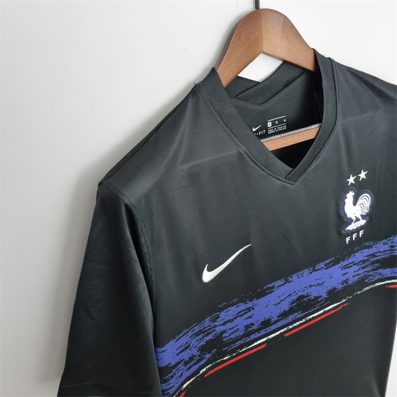 France 2022 Black Football Jersey