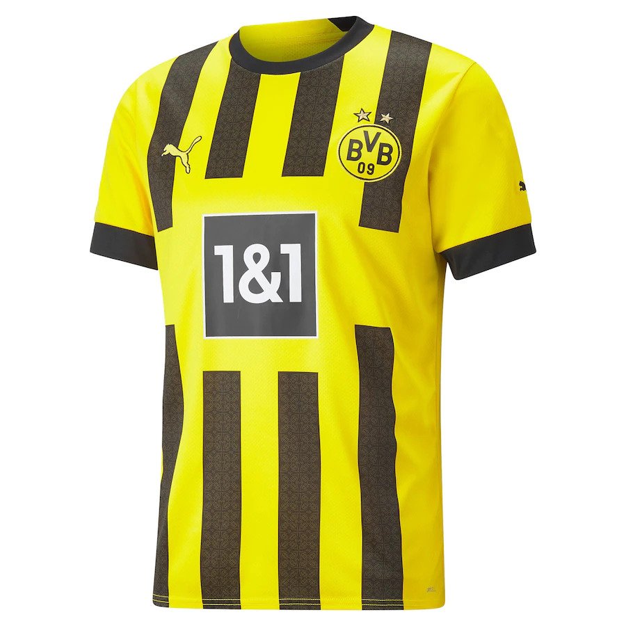 Borussia Dortmund Football Jersey Home 22 23 Season