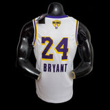 Los Angeles Kobe Bryant 24 Lakers White NBA Jersey