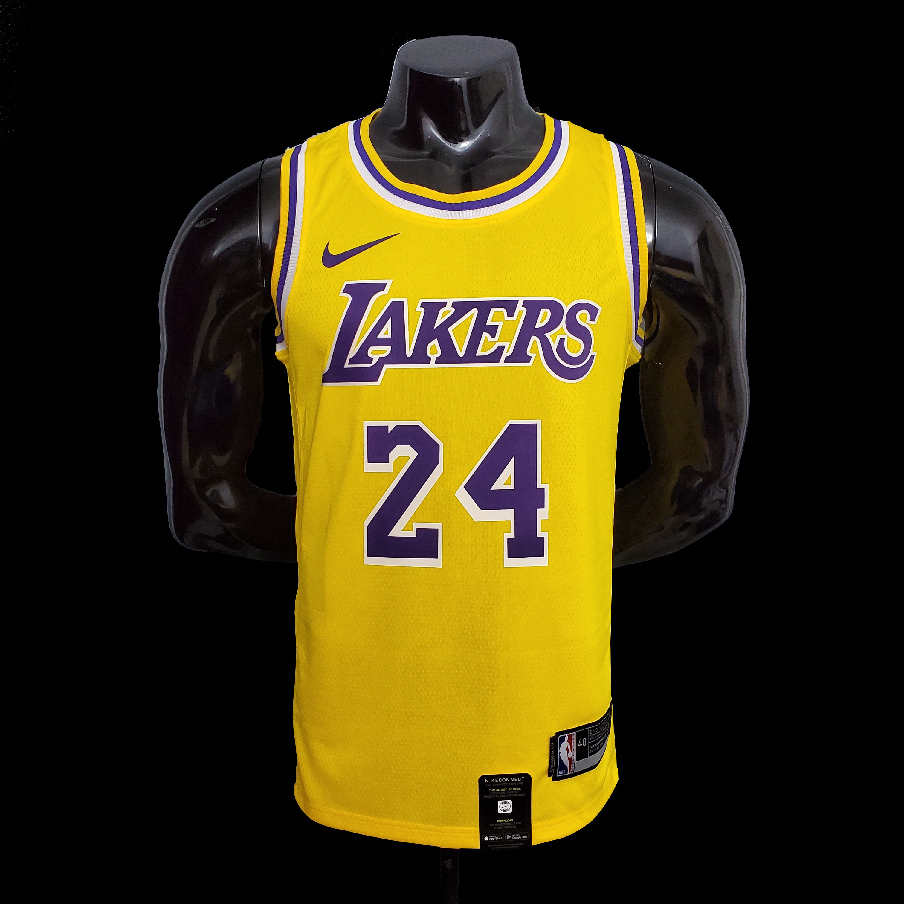 Kobe Bryant NBA Fan Jerseys Size 24 for sale
