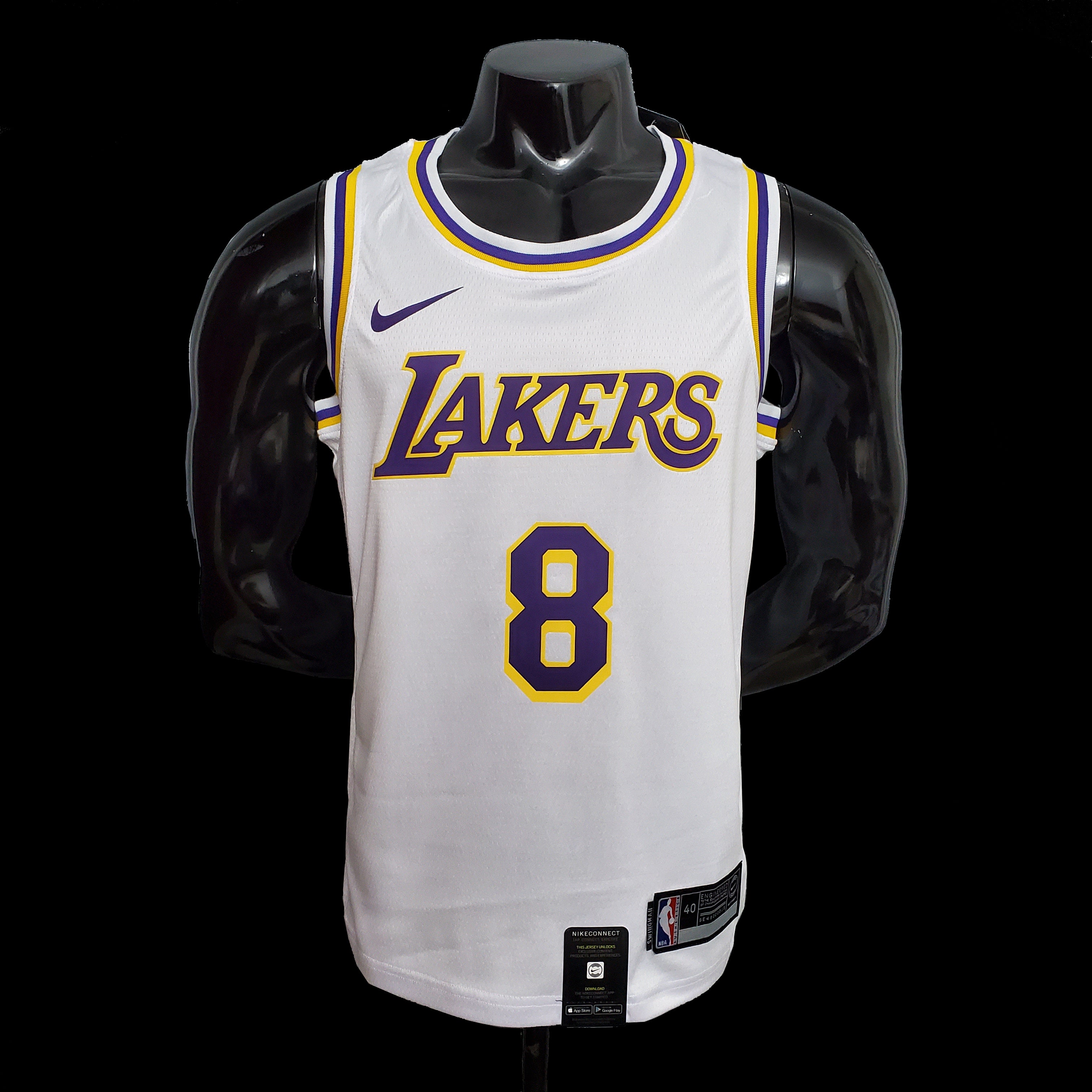 White Kobe Bryant NBA Jerseys for sale