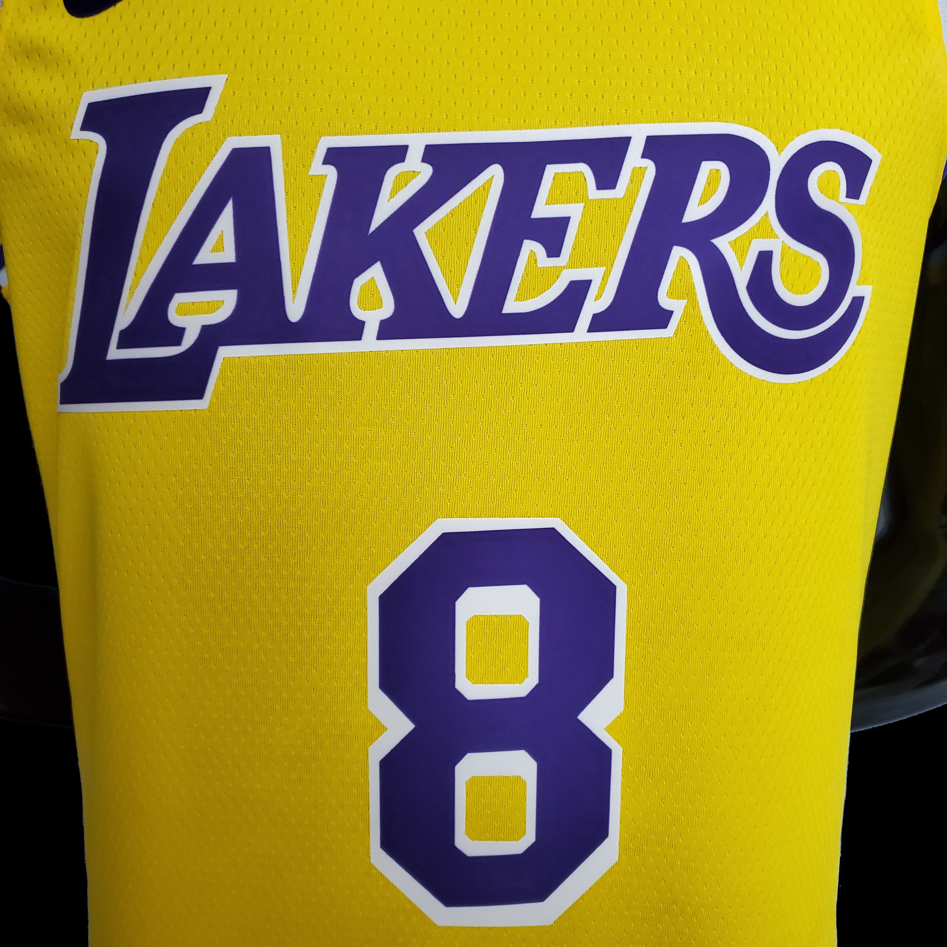 Los Angeles Kobe Bryant 8 Lakers Yellow NBA Jersey