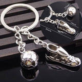 Fanaccs Soccer Shoes Football Stainless Steel Metal Keychain